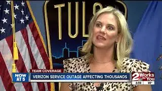 Verizon service outage affecting thousands