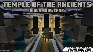 TEMPLE OF THE ANCIENTS || BUILD BY FRIENDS #MinecraftBuilds#RobinGaming#Gaming #MinecraftServer#VNNR