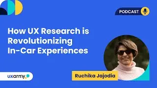 How UX Research is Revolutionizing In-Car Experiences | Ruchika Jajodia, Aston Martin