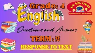 Grade 4 Term 2 English | Exam Questions and Answers