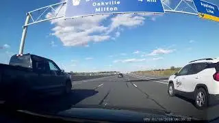 Driving on Highway 403 and 407 ETR in Toronto (GTA), Ontario, Canada🇨🇦