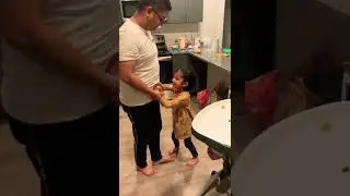 Shravya and dad play time #kidsyoutube #shorts #indian #desi