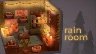 Designing a Cozy Room in MakeRoom Rain Sounds, No Music Ambience for relax & sleep