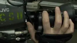 Setting up the JVC GY DV500 video camera