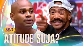 CEZAR EXP&Otilde;E ESTRAT&Eacute;GIA DE RICARDO ALFACE E OS DOIS BRIGAM AP&Oacute;S JOGO DA DISC&Oacute;RDIA 🔥 | BBB 23