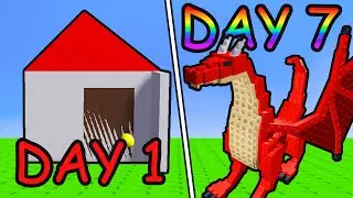 I spent 7 Days Learning to Build on Roblox
