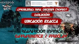 Ubicaci&oacute;n exacta de Garrardientes / Fireclaws - Horizon Zero Dawn: The Frozen Wilds