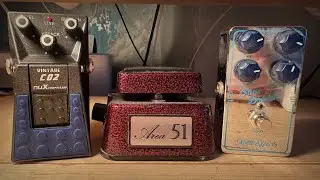 NUX CO2 Vintage Compressor + XoTiC SouL DriVeN 18v #GuitarEffects #ElectricGuitar #GuitarPedals