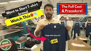 Don't start a T-shirt brand before watching this! 🛑📉 100% learning