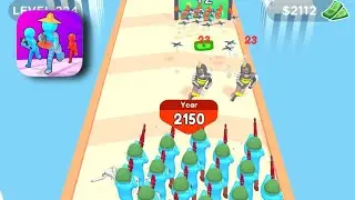Crowd Evolution! New Levels iOS,Android Gameplay Walkthrough Alltrailers Mobile Game 231 to 240
