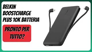 RECENSIONE (2026) : Belkin BoostCharge Plus 10K Batteria. DETTAGLI
