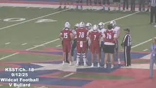 SSHS Wildcats Football Versus Bullard High School in Bullard, Texas Friday, September 12, 2025