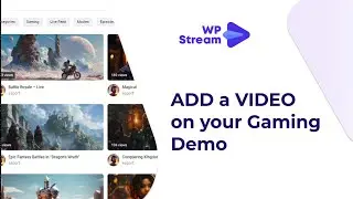 How to ADD a VIDEO on your Website | Gaming Demo