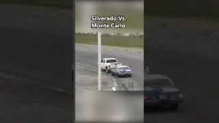 Chevy battle Truck vs car. Big Rig Silverado vs 'ol Monte Carlo | Oxford 5.7.16