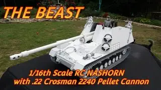 1/16 RC Nashorn AFV with CO2 Cannon: Part One