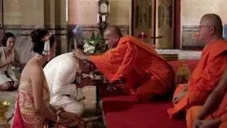 Bangkok Temple Buddhist Blessing Package : Stephanie + Stephane