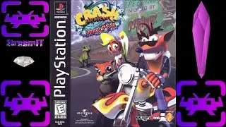 PS1 Crash Bandicoot 3 LEV12: Deep Trouble Crystal, GEM and RED GEM