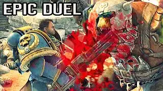 Captain Titus vs elite ork Nob! - Warhammer 40,000: Space Marine