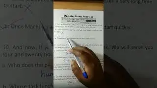 Tnpsc English part B / appreciation questions / the secret of the machines / group 2 and 2a