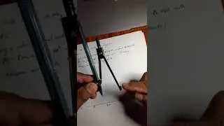 constructing a unique triangle using a ruler and compass only