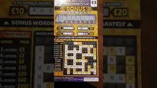 National Lottery Scratch Card Thursday 08 04 2021