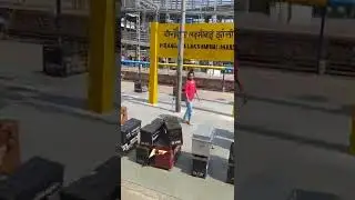 12807-Samta Express Arrived At Virangana Laxmi Bai Jhansi Junction