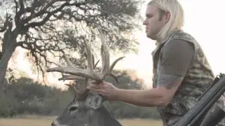 Shane's Trophy Buck at The Nooner Ranch