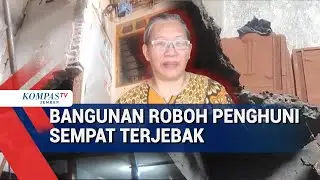 Bangunan Rumah di Bubutan Surabaya Roboh, Penghuni Sempat Terjebak