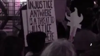 Protest: No ban, no wall, no discrimination: Memphis 2017 // MidSouth Folk Project