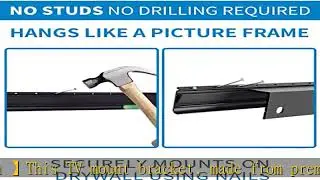 Studless Drywall TV Mount for 13-55 inch TVs, No Stud TV Wall Bracket Max VESA 400x400mm up to 100