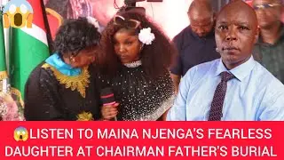 😱KAIRITU KA MAINA NJENGA KUGEGIA ANDU MATHIKOINI MA BABA WA CHAIRMAN MAINA JENGA 