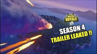 Fortnite Battle Royale - SEASON 4 - Cinematic Trailer LEAKED !!