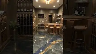 Turning a Creepy Basement into a Secret Wine Cellar 🍷✨ #shorts