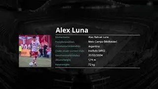 Alex Luna - Meio Campo (Midfielder) - 2025