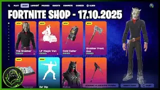 *NOV&Yacute;* FORTNITE SHOP! I 17.10.2025 I ICON EMOTY, BLACK PHONE SKIN!