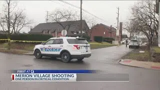Shooting leaves person in critical condition in Merion Village