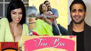 SIMMBA: TERE BIN | Ranveer Singh | Sara Ali Khan | Music Video REACTION!!