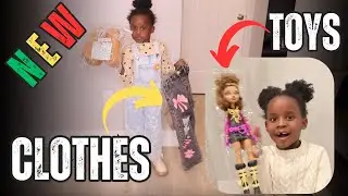 👗 Trying On My New Clothes & Opening New Toys! 🎁