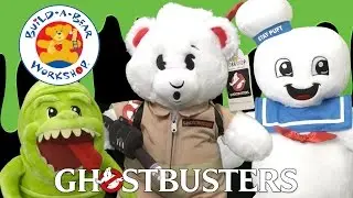Supernatural Ghostbusters Bear, Slimer & Stay Puft Marshmallow Man from Build-A-Bear