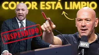 CONOR MCGREGOR SANCIONADO 18 MESES POR LAS PRUEBAS ANTIDOPING