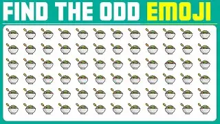 Challenge Your Observation Skills! Can You Find the ODD Emoji Out? | Emoji Quiz!  EP:383
