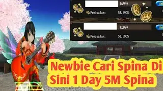TORAM ONLINE SPOT FARMING SPINA ДЛЯ НОВИЧКОВ 1 ДЕНЬ 5M SPINA