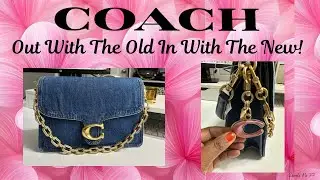 Распаковка: COACH Denim Tabby/ Долой старое, да здравствует новое🩷💕✨#pinkfordjking