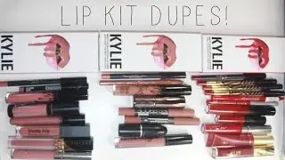 Kylie Lip Kit Dupes and Mini Review ♡ Candy K ♡ Exposed ♡ Mary Jo K | AmberElainexox