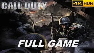CALL OF DUTY 1 Full Gameplay Walkthrough Campaign | FULL GAME | 4K 60FPS PC