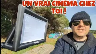 CIN&Eacute;MA CHEZ TOI OU EN PLEIN AIR !! INSTALLATION SUR MON TERRAIN