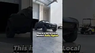 Local Motors Rally Fighter built in Arizona