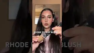 Rhode pocket blush in shade piggy 🐽 #makeup #blushes #rhodeskin #makeupreview #grwm