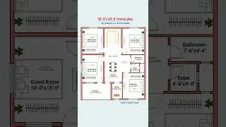 36x40 First floor plan 4bhk #mrcivilian #houseplan #housedesign #homeplan #newhomeplan