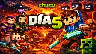 DIA 5: Jugando al servidor de vegetta777 y willyrex, Minecraft
